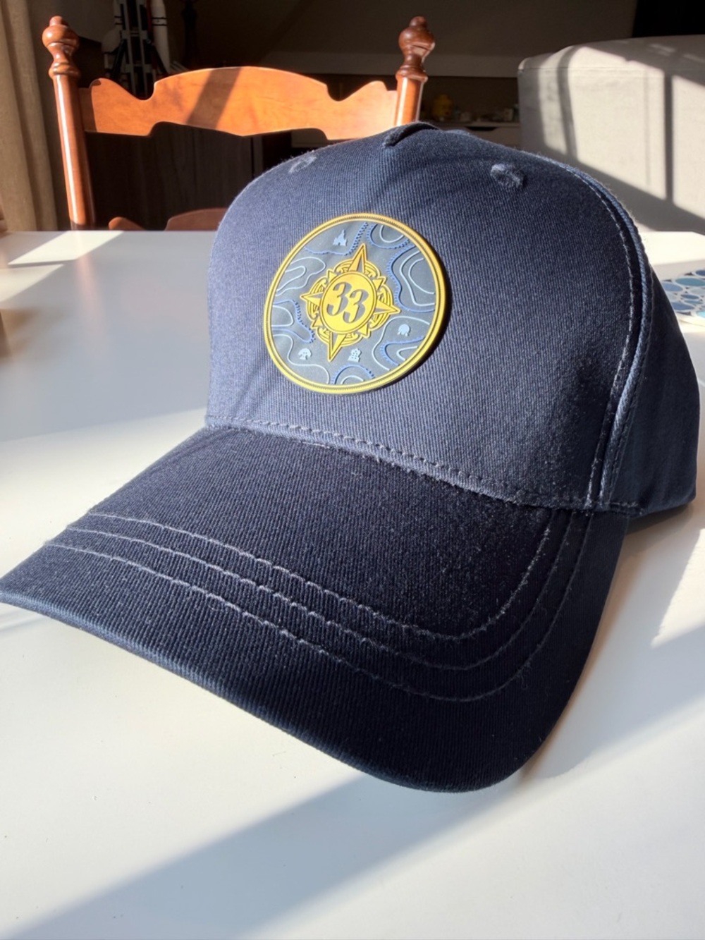 NEW Walt Disney World Club 33 exclusive hat soft rubber patch unisex NWT